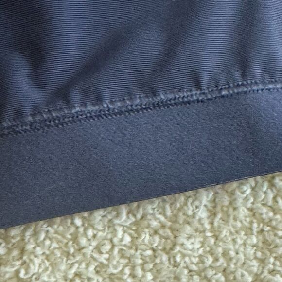 Athleta tank top Womens plus size 3X crop built in Bra D / DD conscious Purple - Picture 10 of 10